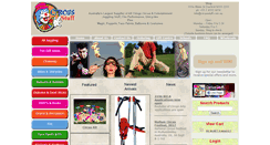 Desktop Screenshot of circusstuff.com.au